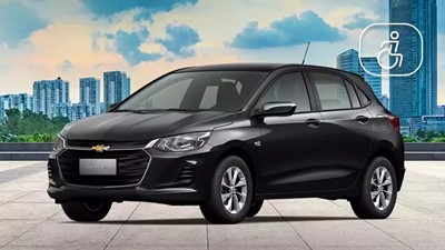 Chevrolet Novo Onix PCD COM TODAS INSENÇÕES