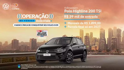 Novo Polo 39MIL DE ENTRADA