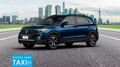 Volkswagen t-cross DE: R$ 143.890,00 