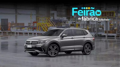 NOVO TIGUAN ALLSPACE R-LINE ENTRADA R$ 159MIL