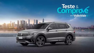 NOVO TIGUAN ALLSPACE R-LINE ENTRADA R$ 159MIL