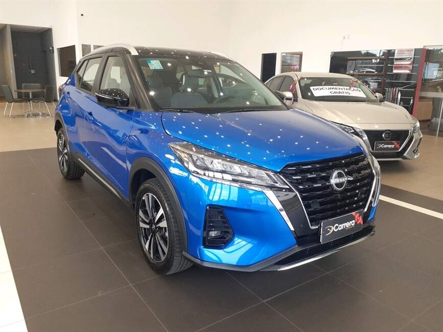 Nissan Kicks 1.6 CVT EXCLUSIVE CINZA P. TECH
