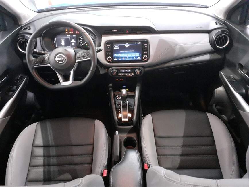 Nissan Kicks 1.6 CVT EXCLUSIVE CINZA P. TECH